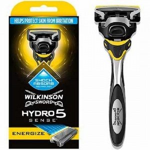 Wilkinson Sword Hydro5 SENSE Energize бритвенный станок с подвижным элементом с 1 кассетой