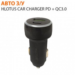Автомобильное зарядное устройство Hlotus Car charger PD + QC3.0