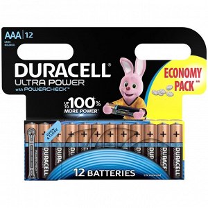 DURACELL UltraPower Батарейки AAА 12шт