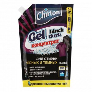 Гель для стирки концентрированный Chirton для черных тканей 750мл