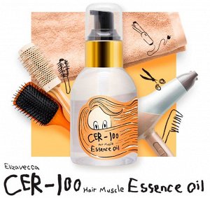 KR/ Elizavecca CER-100 Hair Muscle essence Oil Масло-эссенция для волос, 100мл