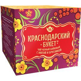 Чай черный байховый крупнолистовой 75гр. 1*30