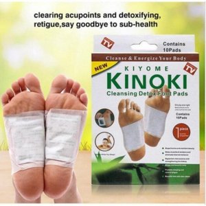 Детоксикационный пластырь для стоп Kinoki Detox 10 штук