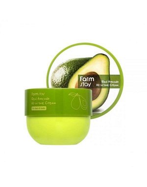 KR/ FarmStay Крем для лица и тела Face&Body Real Avocado All-in-one Cream, 300мл