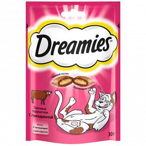 Корм Dreamies сухой 30г Говядина