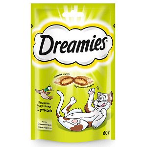 Корм Dreamies сухой 60г Утка