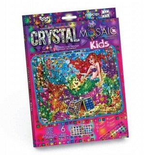 Набор креативного творчества «Crystal Mosaic kids. Русалочка»