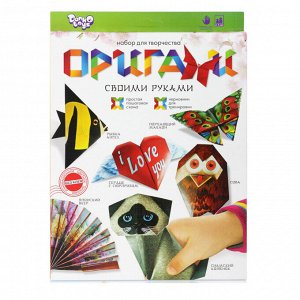 Набор для творчества "Оригами. Для девочек" ( сова , рыбка , котенок и др. )