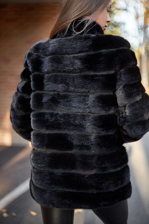 Жакет из норки цвет &quot;black&quot;