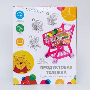 Продуктовая тележка, "Микки Маус и его друзья", цвет розовый