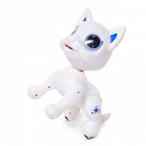 Робот-питомец радиоуправляемый «Кошка», световые и звуковые эффекты, цвет белый