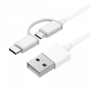 Кабель 2 в 1 USB Type-C/Micro Xiaomi Zmi 100 см AL501