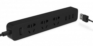 Удлинитель Xiaomi Mi Power Strip (3 розетки+3 USB)