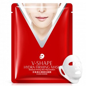 Маска для упругости и подтяжки овала лица с протеинами шелка и рисом Images V-shape Hydra Firming Mask, 40г