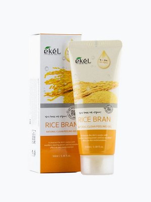[EKEL] Нежная пенка для умывания с экстрактом Коричнего риса Rice Bran Foam Cleanser,  100 мл