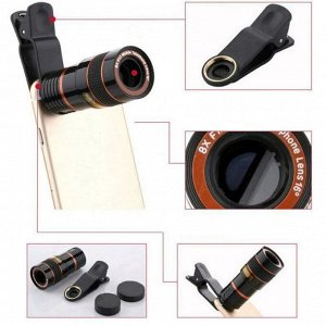 Объектив для смартфона 8X ZOOM Lens F18 mm