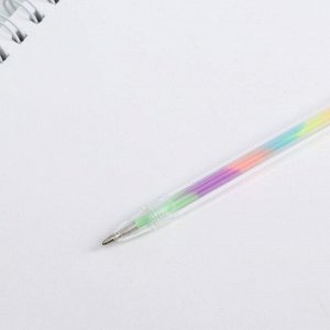 Ручка пластик с прорезиненным элементом «Добавить красок»