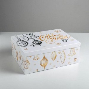 Набор коробок подарочных 12 в 1 «Белое золото», 18 х 11 х 6.5 см - 46,6 х 35,2 х 17.5 см
