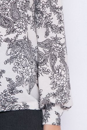 Блузка Блузка из мягкого трикотажного полотна производства Ю.Корея.
30% вискоза 65% п/э,5% эластан