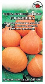 Тыква Россиянка ЦВ/П (Сотка) раннеспелый плетистый
