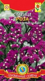 Цветы Статице Роза ЦВ/П (ПЛАЗМА) однолетник сухоцвет до 80см