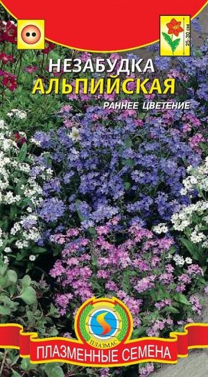 Цветы Незабудка Альпийская смесь ЦВ/П (ПЛАЗМА) двулетнее 25-30см