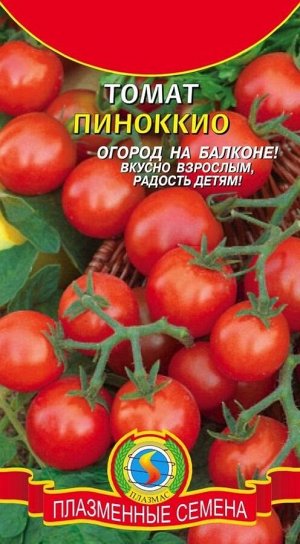 Томат Пиноккио ЦВ/П (ПЛАЗМА) среднеспелый 20-35см