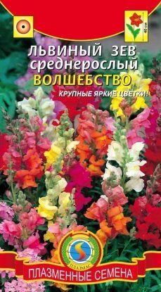 Цветы Львиный Зев Волшебство ЦВ/П (ПЛАЗМА) однолетнее до 40см