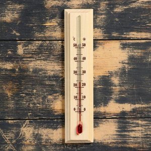 Термометр комнатный "Уют", от 0°C до +50°C, 20 х 4.2 х 1.3 см