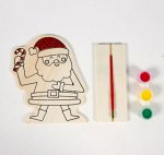 Новогодняя игрушка-раскраска