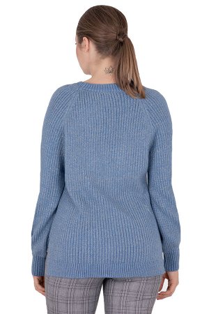 Свитер Модель: свитер. Цвет: синий. Состав: полиэстер-70%, шерсть-30%. Бренд: Huiliya. Фактура: полоса. Плотность: толстая.
