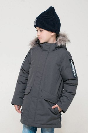 Куртка(Осень-Зима)+boys (темно-серый)