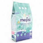 Стиральный порошок на основе натурального мыла гипоаллергенный для детского белья Mepsi 2400 гр.