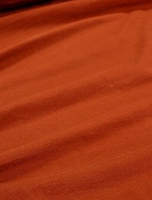 Плательный хлопок цв.Красный терракот, ш.1.46м, хлопок-100%, 160гр/м.кв