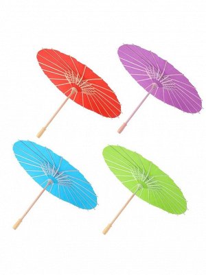 Зонтик декоративный из бумаги d 84,5 см длина 55 см HS-3-9