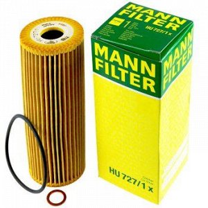 Масляный фильтр MANN-FILTER // MERCEDES, SSANG YONG HU727/1X