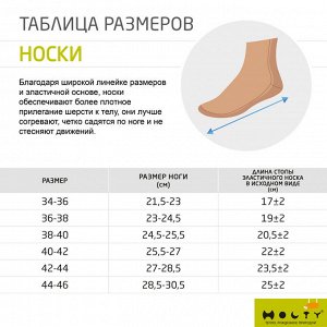 Носки из овечьей шерсти