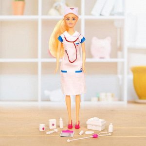 Кукла-модель «Врач» с аксессуарами, МИКС