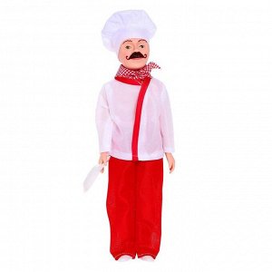 Кукла «Борис-повар», 30 см, МИКС
