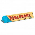 Молочный шоколад Toblerone Crunchy Almonds с хрустящим миндалём, 100 г
