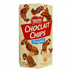 Шоколадные чипсы Nestle Choclait Chips Original, 115 г