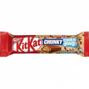 Шоколадный батончик Kit Kat Chunky Cookie Dough с печеньем, 42 г