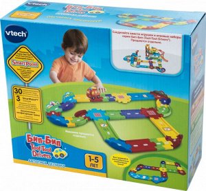 Игровой набор "Автотрек Делюкс" VTech Бип-Бип Toot-Toot Drivers