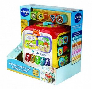 Интерактивный куб VTech "Играй и учись"