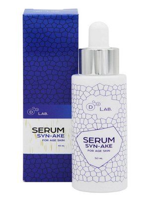 D2 Lab Сыворотка для лица ЗМЕИНЫЙ ПЕПТИД SERUM SYN-AKE, 50 мл