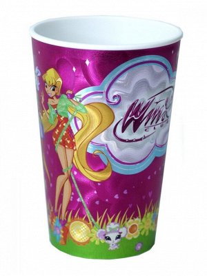 Стакан пластик 300 мл фольга Winx 1 шт