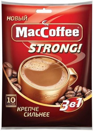 Кофе "MacCoffee" 3 в 1 Strong 16г*10шт