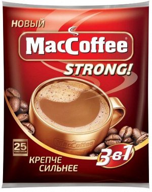 Кофе "MacCoffee" 3 в 1 Strong 16г*25шт