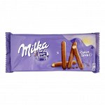 Шоколадные палочки Milka Lila Stix, 112 г