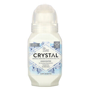 Crystal Body Deodorant, Минеральный шариковый дезодорант 66 мл